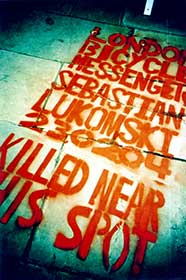 Seb's memorial pic: Ben Brown